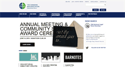 Desktop Screenshot of cbasask.org
